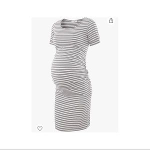 Striped Maternity Dress